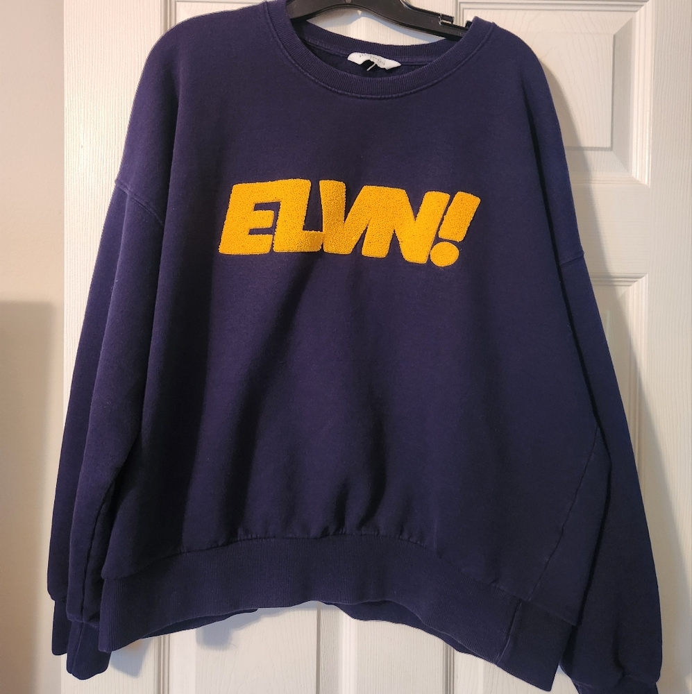 Eleven Paris Navy Sweatshirt